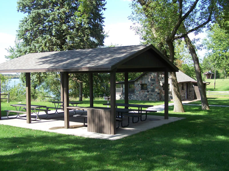 Picnic Shelter at Wall Lake Park